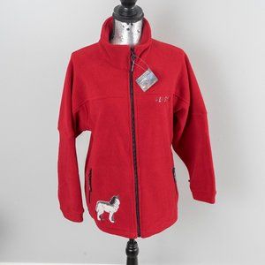 NWT Wolf fleece jacket - Small